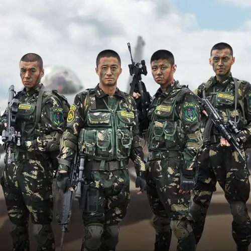 首页 服装 军迷套装 p022 07新式特战猎人迷彩服 特种兵迷彩服 cs训练