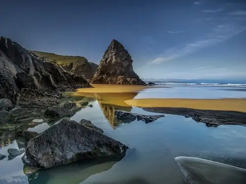 壁纸 岩石,海,海岸