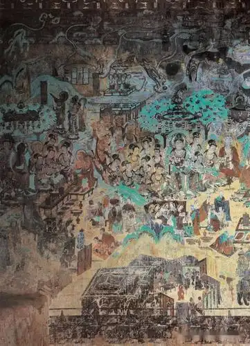中国敦煌壁画太美了100个细节图高清