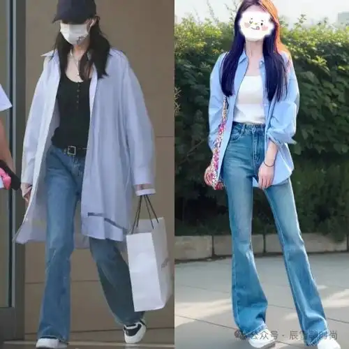 这才是女人该掌握的"牛仔裤"穿搭思路,简单,洋气,还很