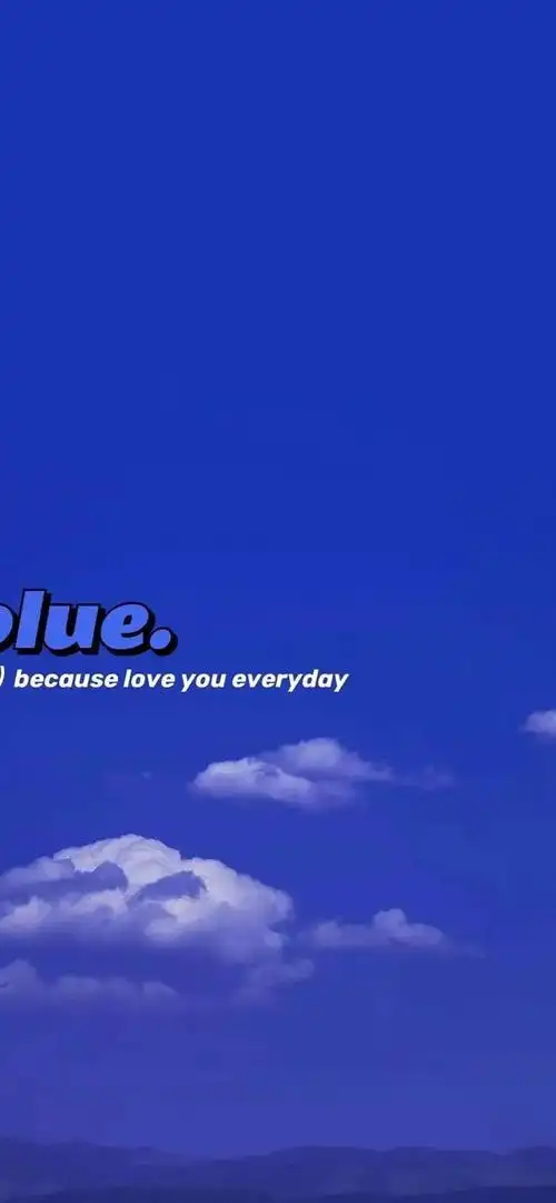 壁纸丨克莱因蓝系列壁纸