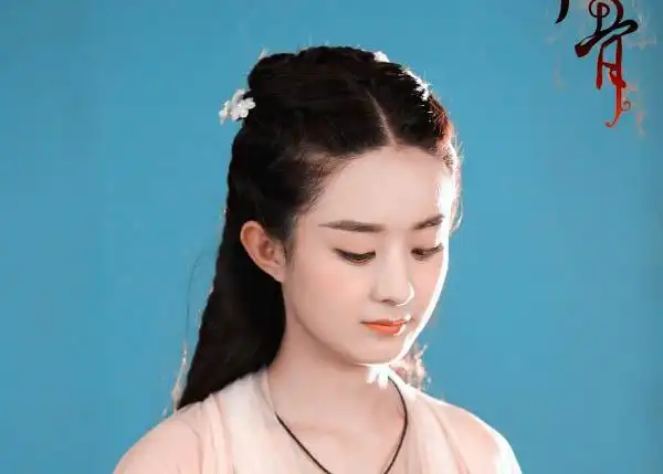 赵丽颖早年选秀照曝光 青涩面孔被赞纯情