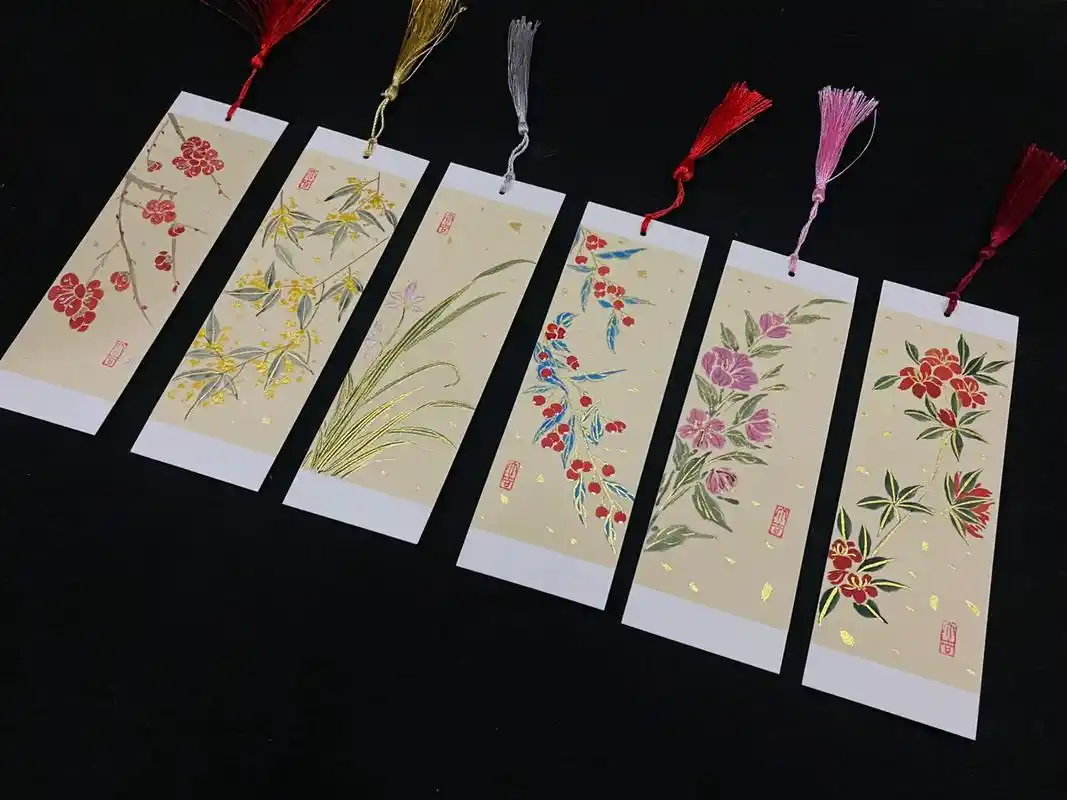 国风 #国风书签 #书签 #手工制 - 抖音