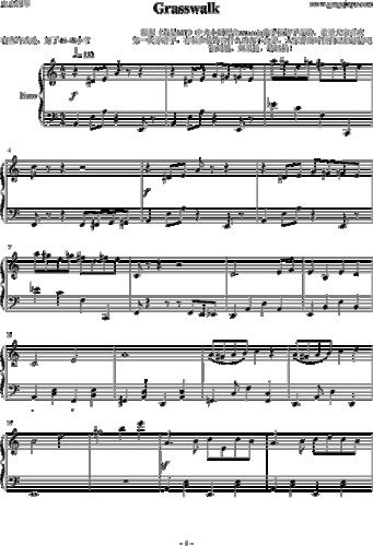 grasswalk植物大战僵尸我叫mt大小姐zetacola手写谱改编