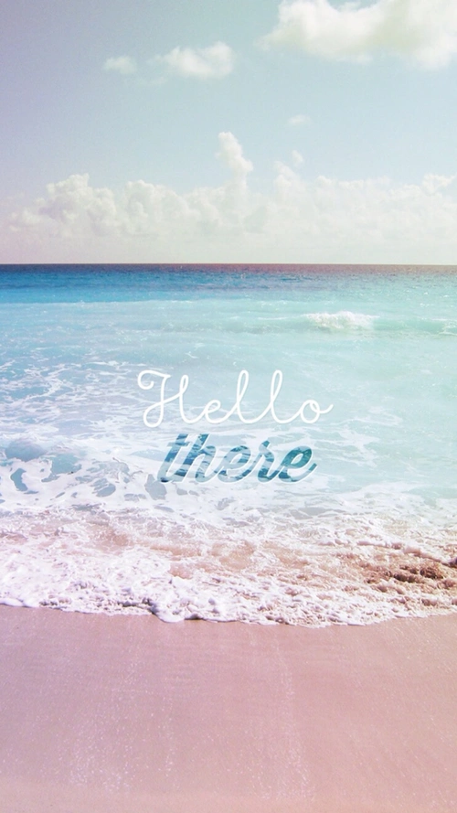 粉色小清新h5背景