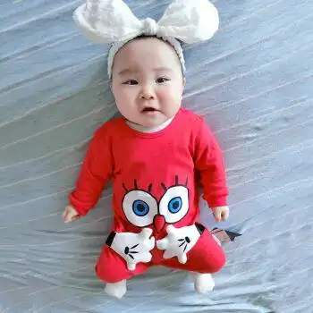 婴儿连体衣服初生女宝宝新生儿0春装1岁3个月6春秋夏装满月12套装