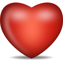 红色立体爱心图片-红色爱心免抠图片素材下载_懒人图库
