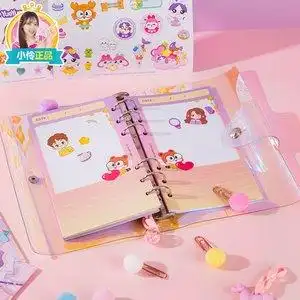 小伶玩具小葩礼款网女手账本儿童十二星座套装红孩u六一儿童节同