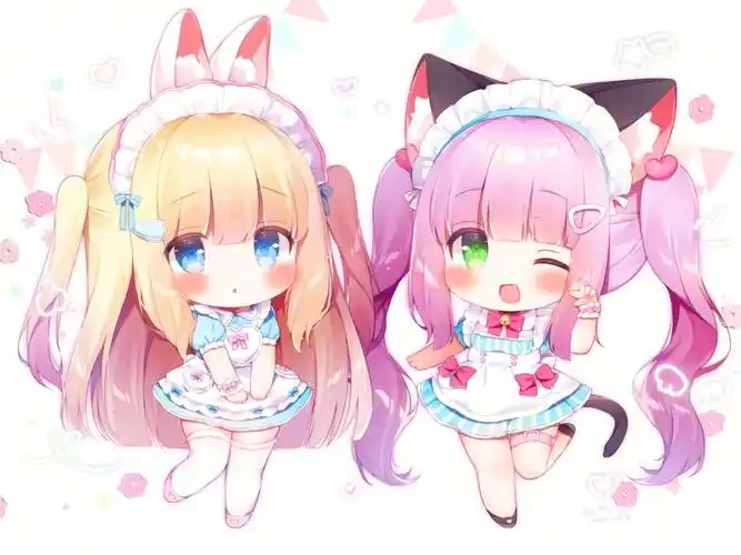 初级q版动漫人物素材分享