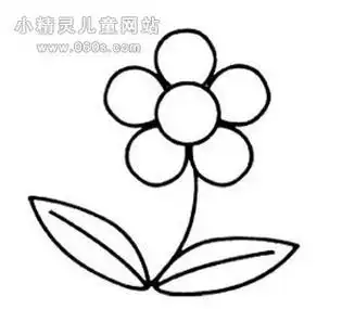 小花的简笔画小花的简笔画简单漂亮