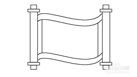 圣旨卷轴简笔画