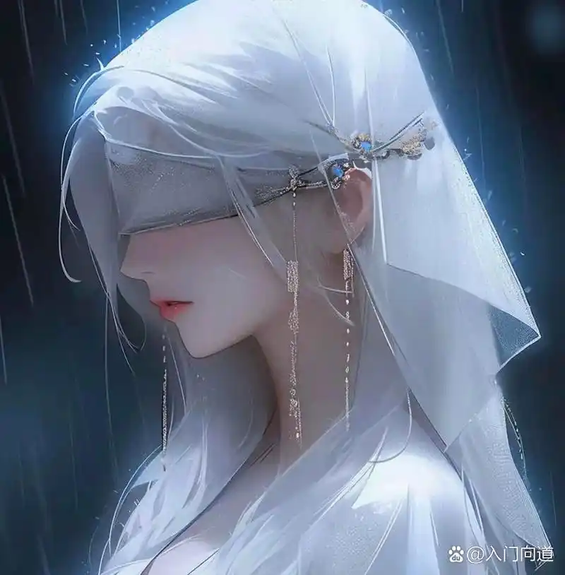 蒙眼禁欲系头像|高冷感生人勿近②