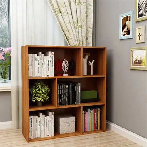 书柜迷你小型书架落地简易省空间卧室窄现代简约桌上儿童组合格子