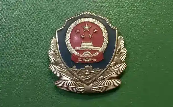 森林部队配发的83式帽徽 毛启国摄2023年3月6日,应急管理部森林消防局