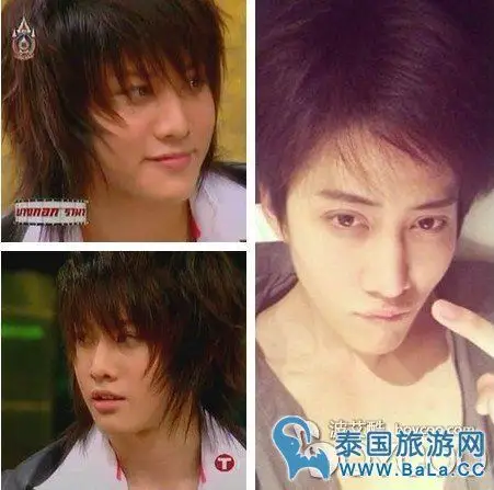 mike整容前后对比照mike泰国童年照妈妈像姐姐整没整一眼看得出5
