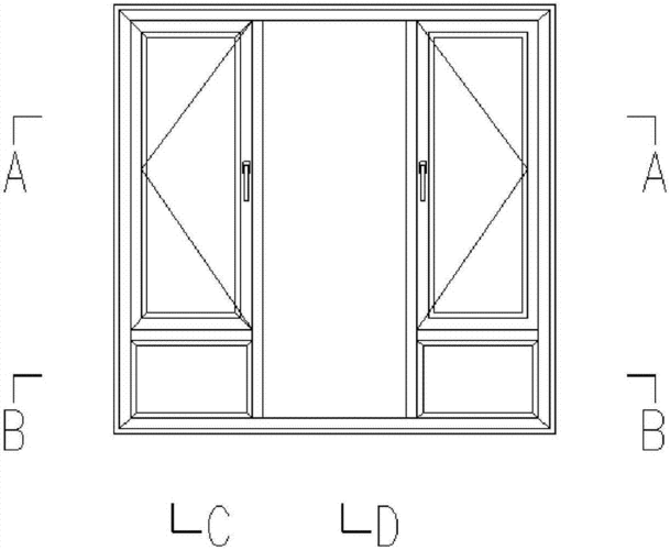 一种蔬菜大棚用环保型平开窗制造技术