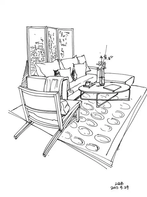 室内设计手绘表现