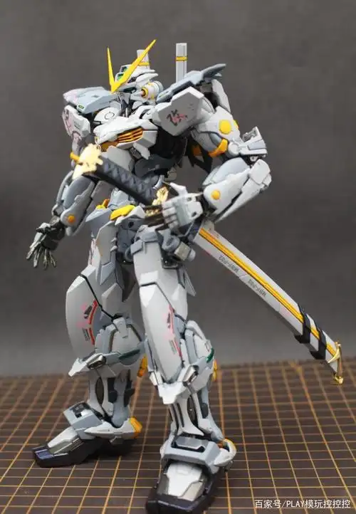 换色重涂,机动战士高达白异端高达模型