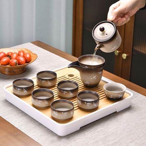 日式旅行茶杯盖碗茶盖碗茶滤茶壶泡茶便携式家用功夫茶具