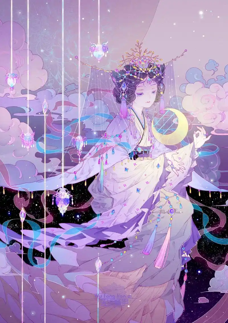 古风手绘倾城倾国美女子壁纸,从马不停蹄地昨日到试图沉默的今日