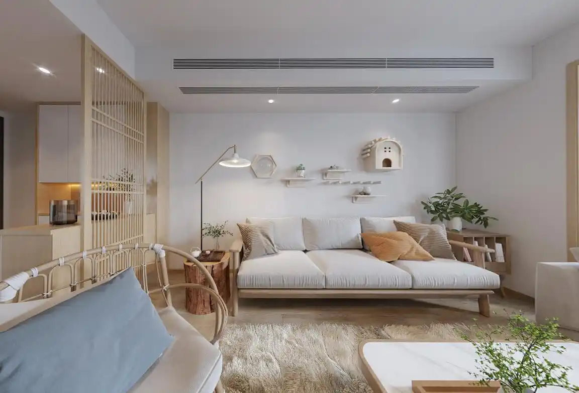 融信双杭城日式装修 简约又高级的家装风格 98㎡ 其他风格装修效果图