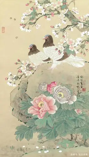 在个人风格之间追溯——访工笔花鸟大师喻继高之女喻慧