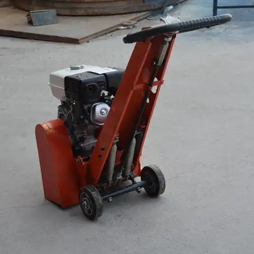 小型三相电铣刨机混泥土地面拉毛机手推路面养护机