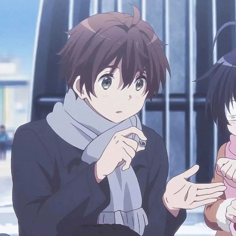 二次元动漫情侣头像|我要去有你的未来