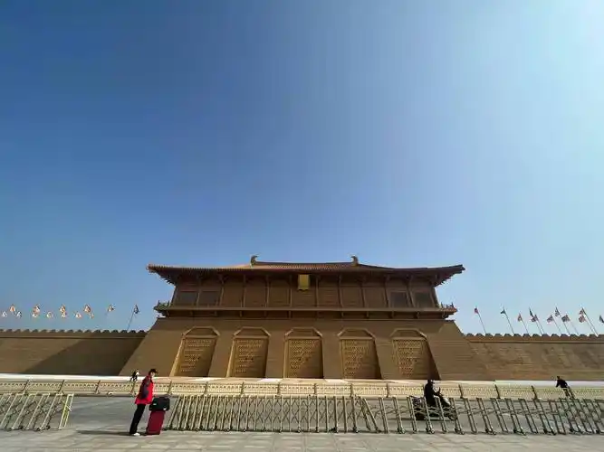 镜头中的大明宫国家遗址公园:壮美图景甲天下(组图)_宫殿_建筑群_摄影