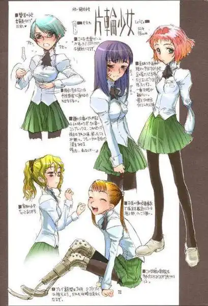 《片轮少女》残疾少女游戏掀起网路怒火_新浪动漫_新浪网