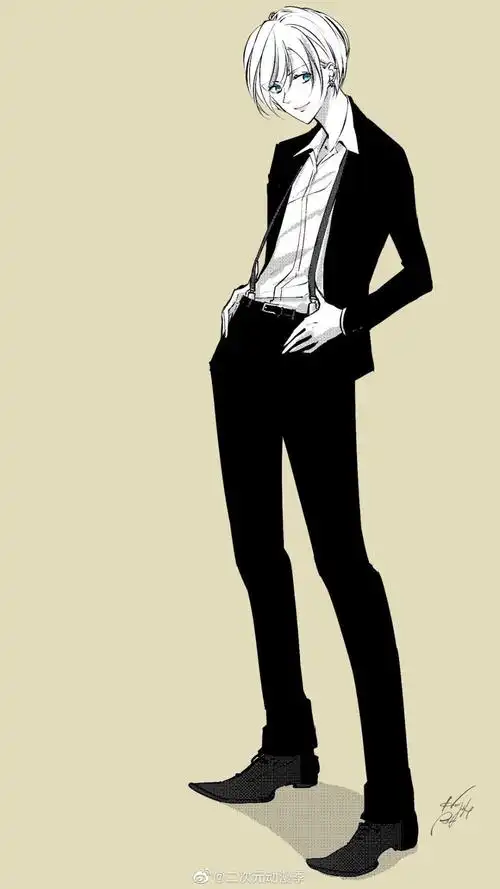 身着西装的帅气女性,好飒