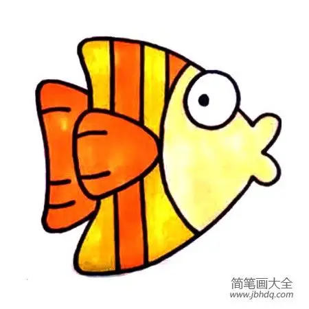 学画小鱼视频教程