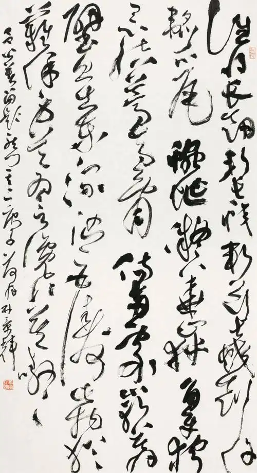 林景辉痴迷狂草成就不俗书功直追当代狂草四大家牛