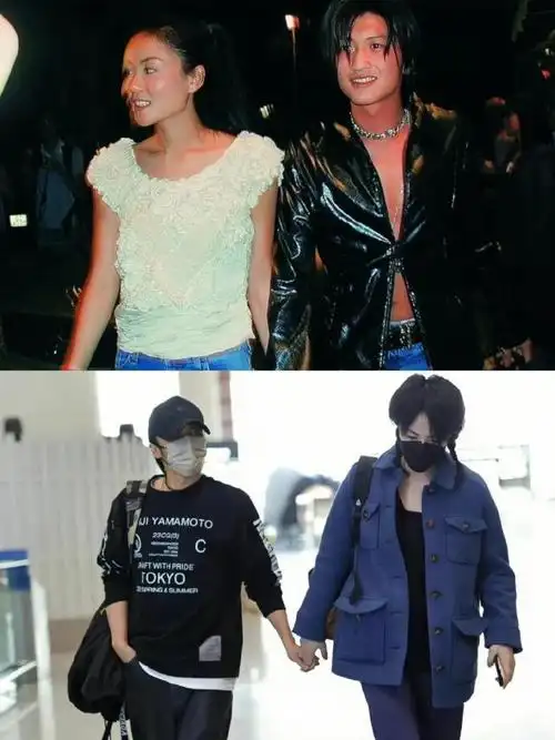 海关战线香港首映王菲看谢霆锋的眼神