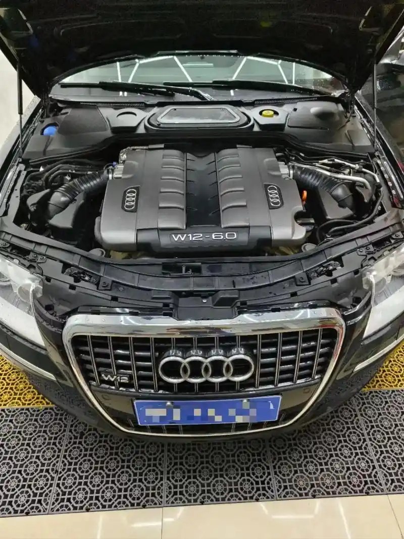 两百多万的奥迪a8,w12缸6.0排量