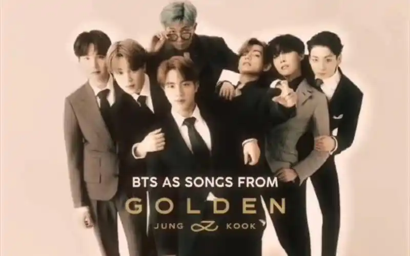 【防弹少年团&田柾国】用golden形容bts的七个人,你会选哪首歌?