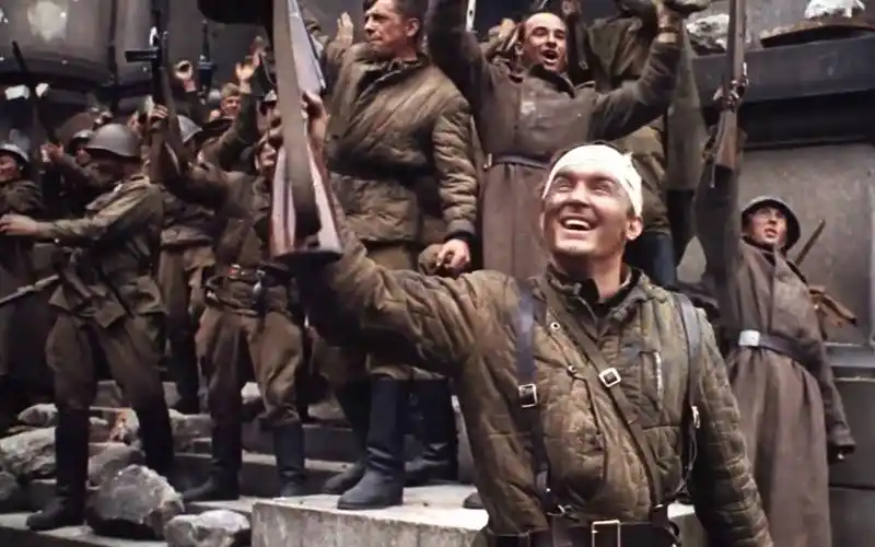 【中俄字幕】干杯,为俄罗斯人民, 为英勇舰队/苏联电影《解放》/"反