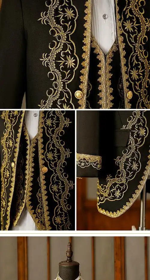 男士欧洲宫廷复古贵族中世纪礼服王子服装国王戏服欧式舞台演出服