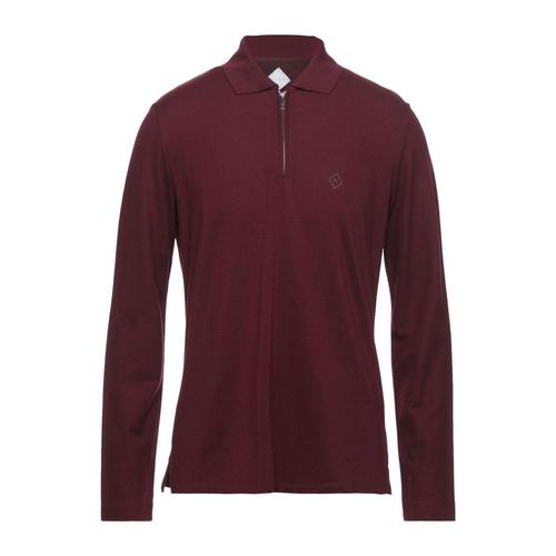 pal zileri男款栗色polo|polo shirt