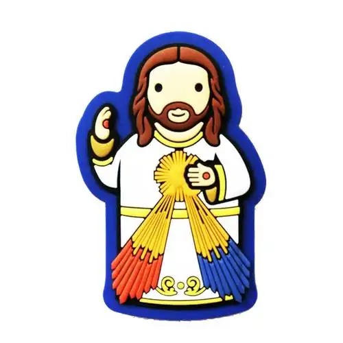 慈悲耶稣_公仔冰箱贴_公仔圣像_圣贸网 天主教基督用品商城