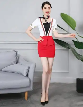 珂梵图足疗技师工作服2018新款女套装显瘦短袖洗浴按摩足浴ktv公主