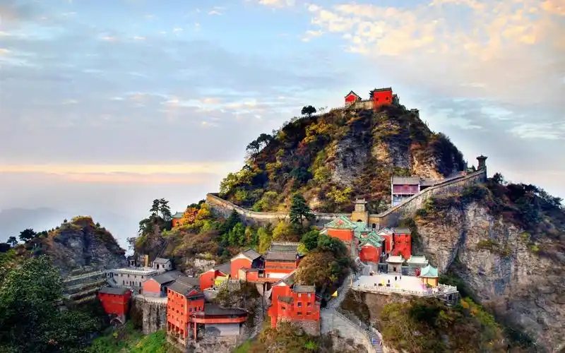 道教圣地武当山风景,高清图片,电脑桌面-壁纸族