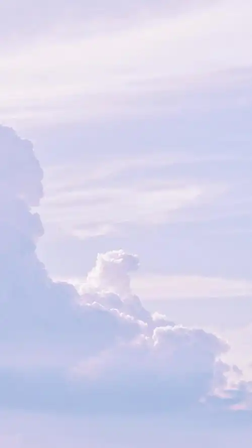 天空壁纸/云壁纸 世间的温柔 皆如干净的云朵和你