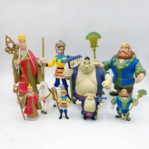 【新年礼物】全新可动版央视大号西游记玩具孙悟空 小号白龙马【图片