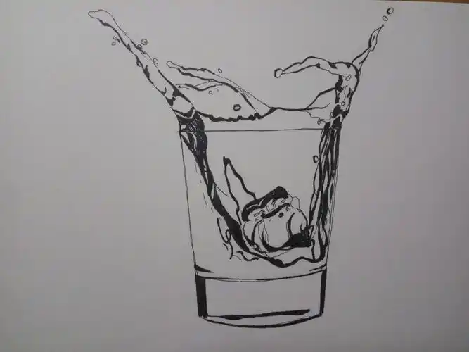 水杯 冰块