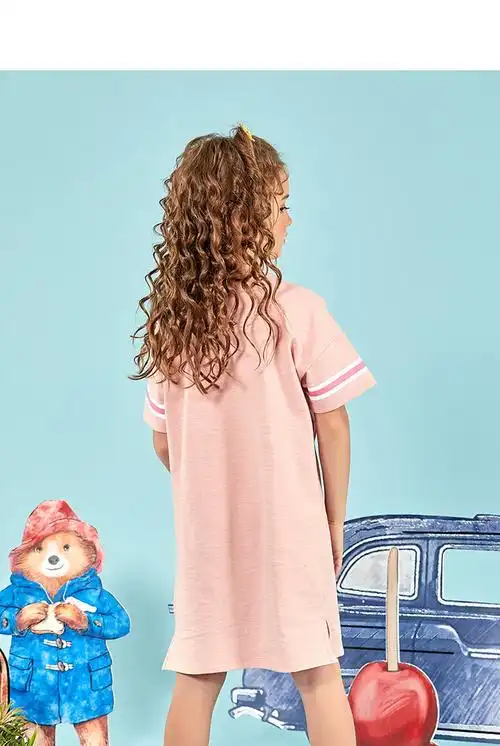 paddingtonbear帕丁顿熊小女生t恤连衣裙色彩靓丽活泼可爱多款多色可