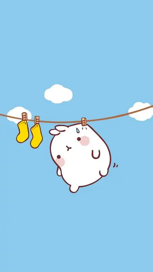 小清新呆萌可爱卡通