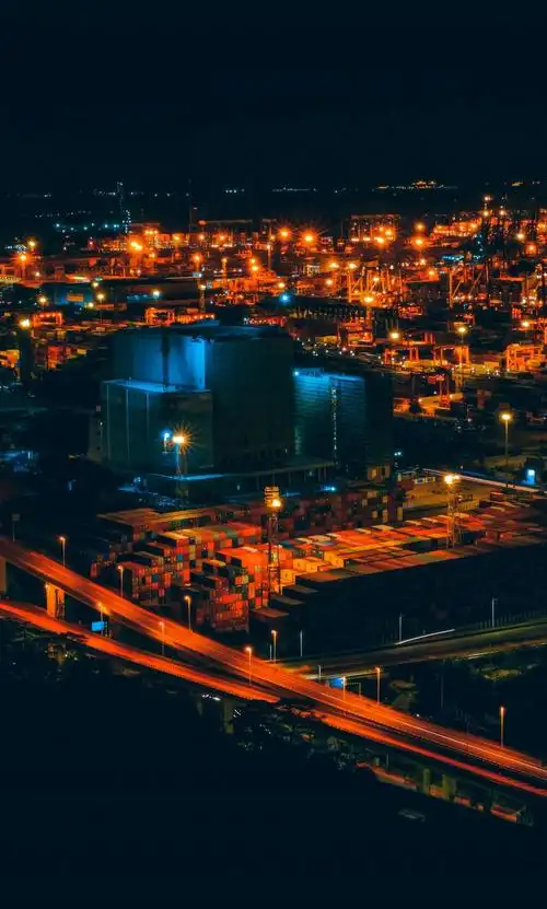 深圳盐田港夜景,图片大全,高清,图库-回车桌面