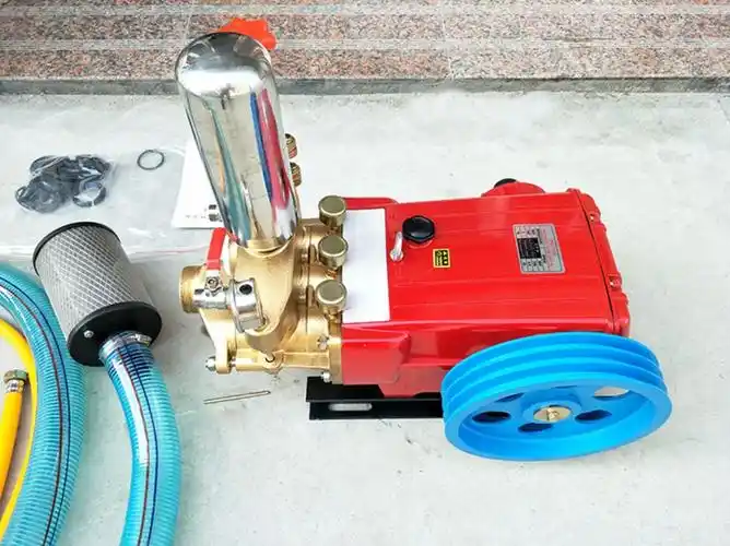 5200型三缸柱塞泵大流量喷雾机压力泵打药泵清洗农业园林扬程抽水