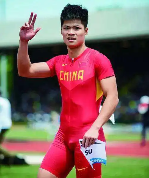 中国的短跑健将,在努力中不断地超越自己